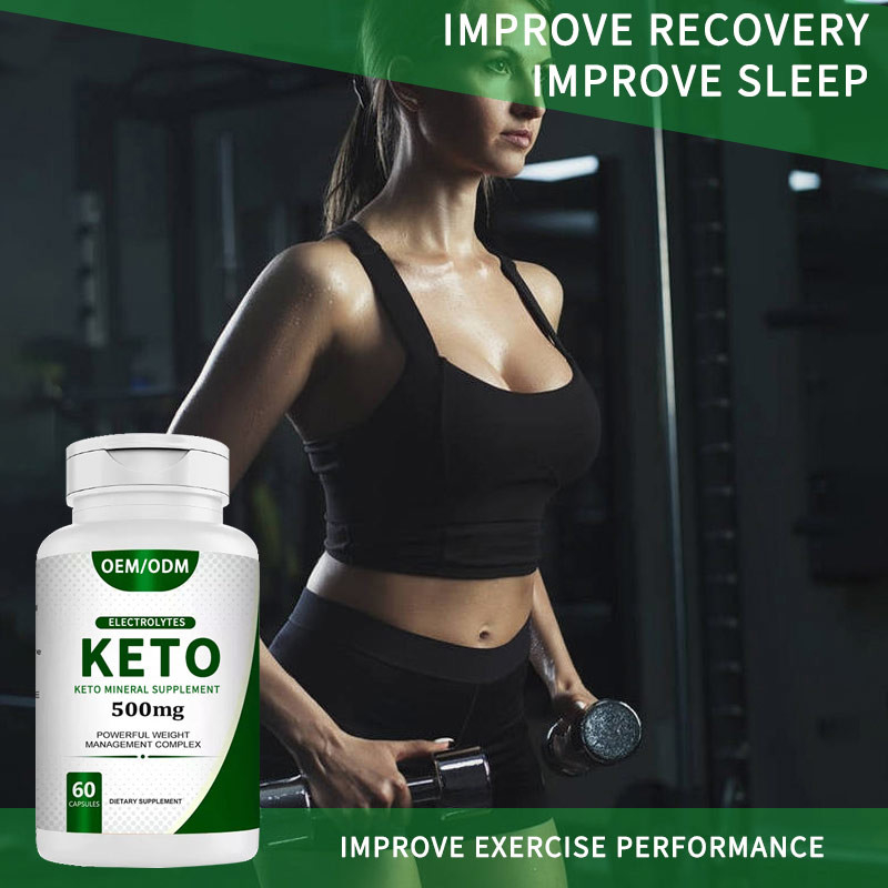 OEM Özel Etiket FDA Kilo Verme Keto İndirim Tabletleri Yağ Yakma Takviyeleri