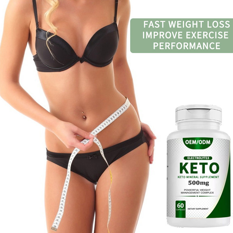 OEM Özel Etiket FDA Kilo Verme Keto İndirim Tabletleri Yağ Yakma Takviyeleri