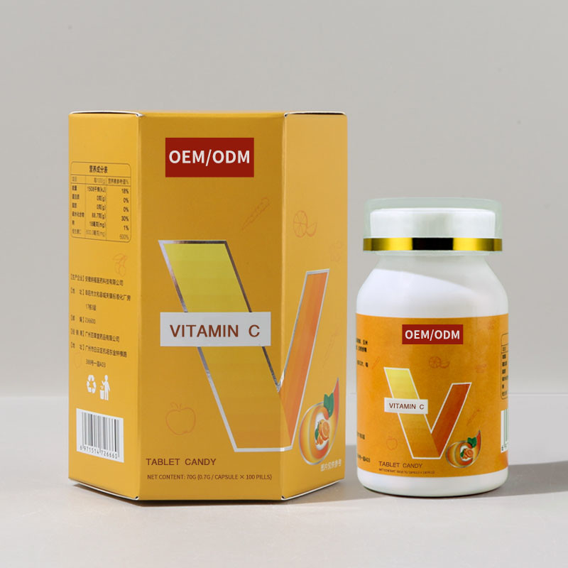 Private Label vegan Biotin Vitamin Gummies Bağışıklık Desteklenen Vitamin C Şeker