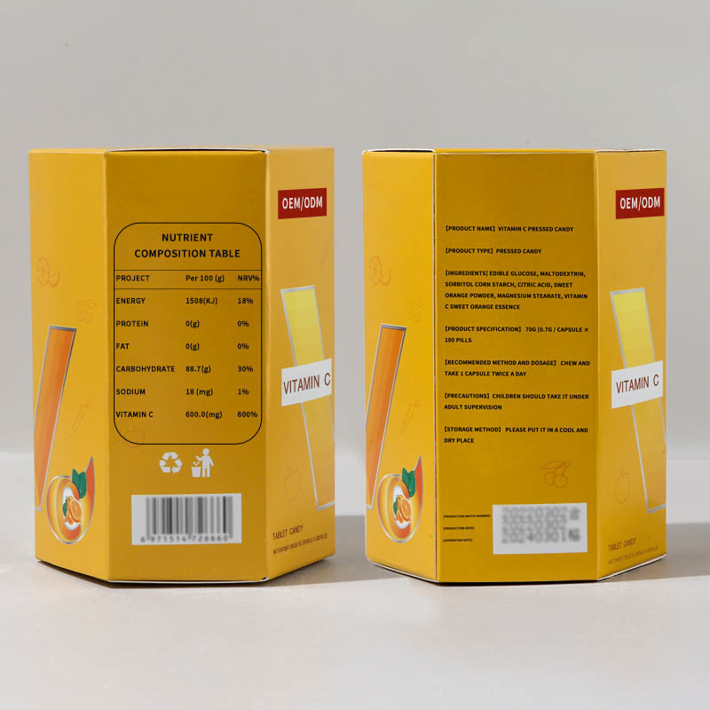 Private Label vegan Biotin Vitamin Gummies Bağışıklık Desteklenen Vitamin C Şeker