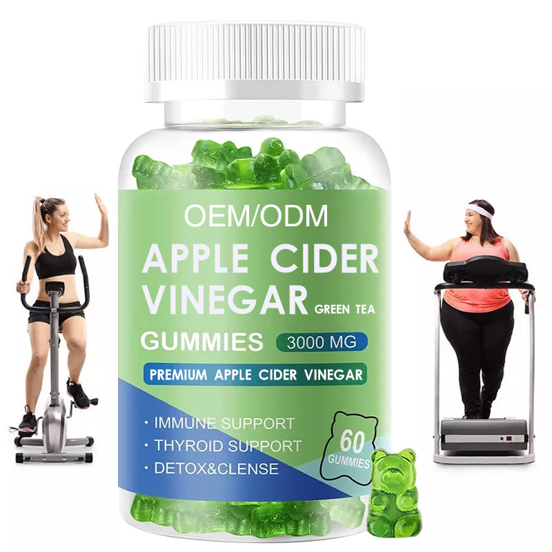 Oem Apple Cider Gummies Vegan Organik Keto Bhb İnce Kilo Kaybı Elma Sirkesi Şekeri
