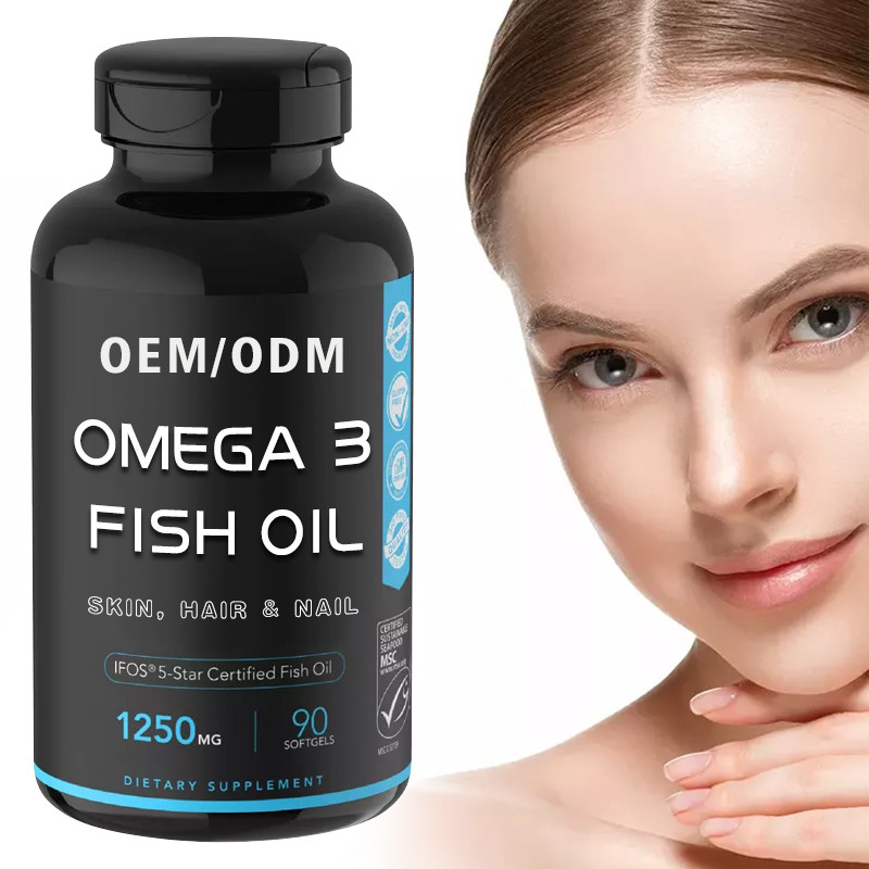 Erkekler ve Kadınlar için OEM MSDS Omega 3 Balık Yağı Kalp Beyin Bağışıklık Desteği