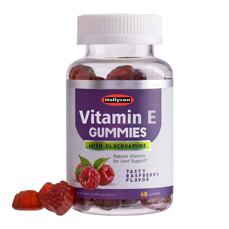 Özel Tat Takviyeleri OEM E Vitamini Sakızları Kemik Sağlığı ve Bağışıklık Desteği Sakızları