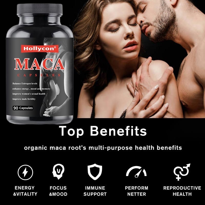 ŞİMDİ Takviye Edici Maca 500 mg Erkekler ve Kadınlar İçin Üreme Sağlığı 90 Kapsül