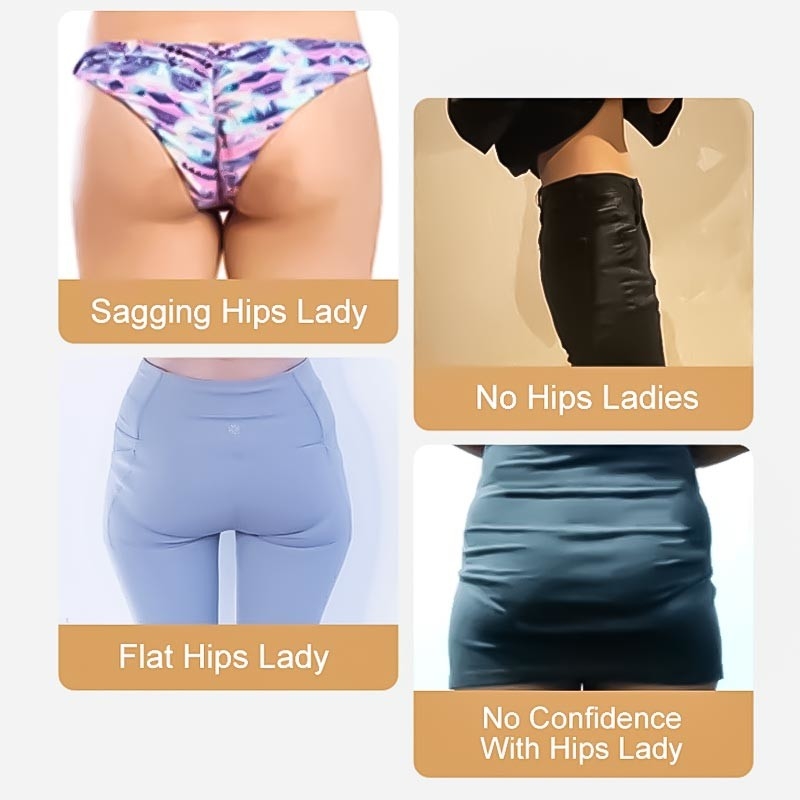 Bitkisel İçerik Popo Büyütme Kapsülleri Kalça Büyük Hızlı Kavisli Büyük Glutes Popo Booster Kadınlar İçin