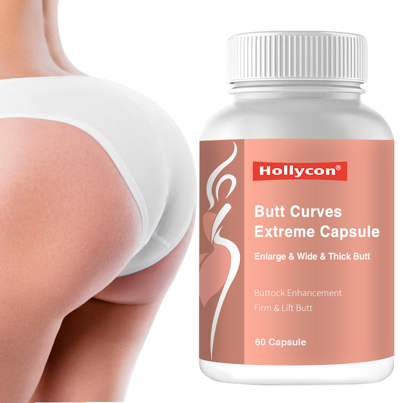Bitkisel İçerik Popo Büyütme Kapsülleri Kalça Büyük Hızlı Kavisli Büyük Glutes Popo Booster Kadınlar İçin