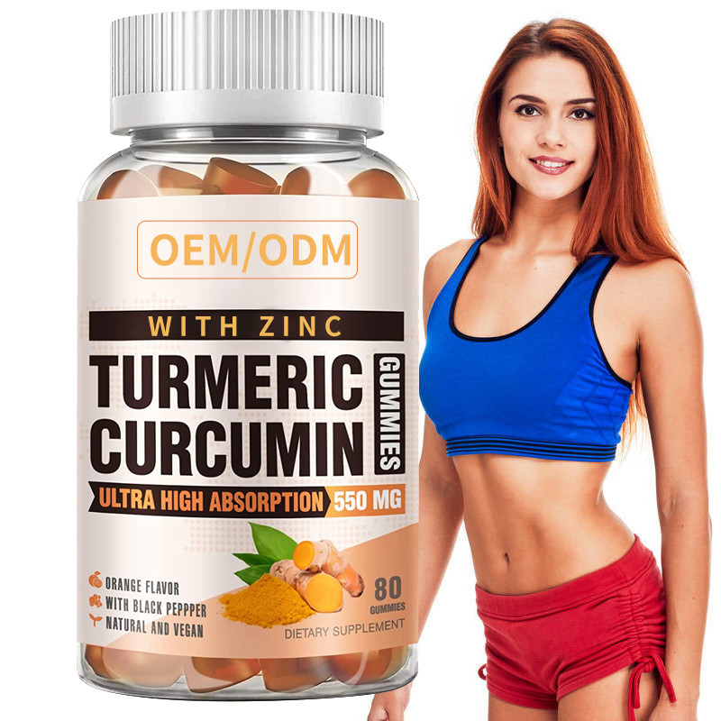 60 ADET Zerdeçal Ve Zencefil Karabiber Takviyesi Bağışıklık Desteği Zerdeçal Zencefil Gummies