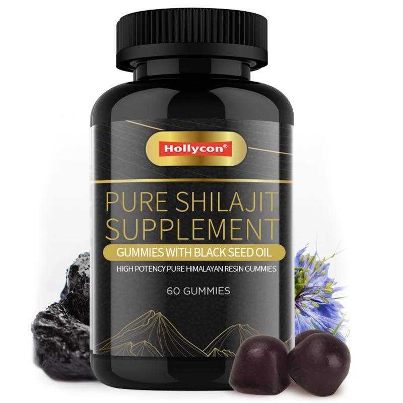 Temiz Shilajit Takviyesi Siyah Tohum Yağı Yüksek Güçlü Temiz Himalayan reçini sakızları