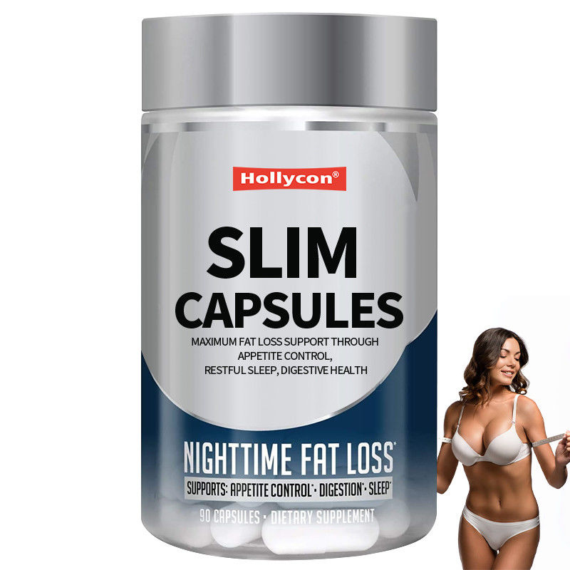 OEM İştah kontrolü, dinlendirici uyku, sindirim sağlığı zayıf kapsüller yoluyla maksimum yağ kaybı takviyesi desteği