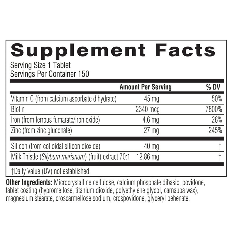 Biotin Tabletleri Saç Derisi Ve Tırnaklar Kadınlar ve Erkekler İçin Kolajen Takviyesi C Vitamini, Çinko ve Demir Takviyesi