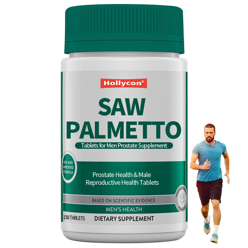 OEM Erkekler için Saw Palmetto Tabletleri Prostat Takviyesi Prostat Sağlığı ve Erkek Reproduktif Sağlığı Tabletleri