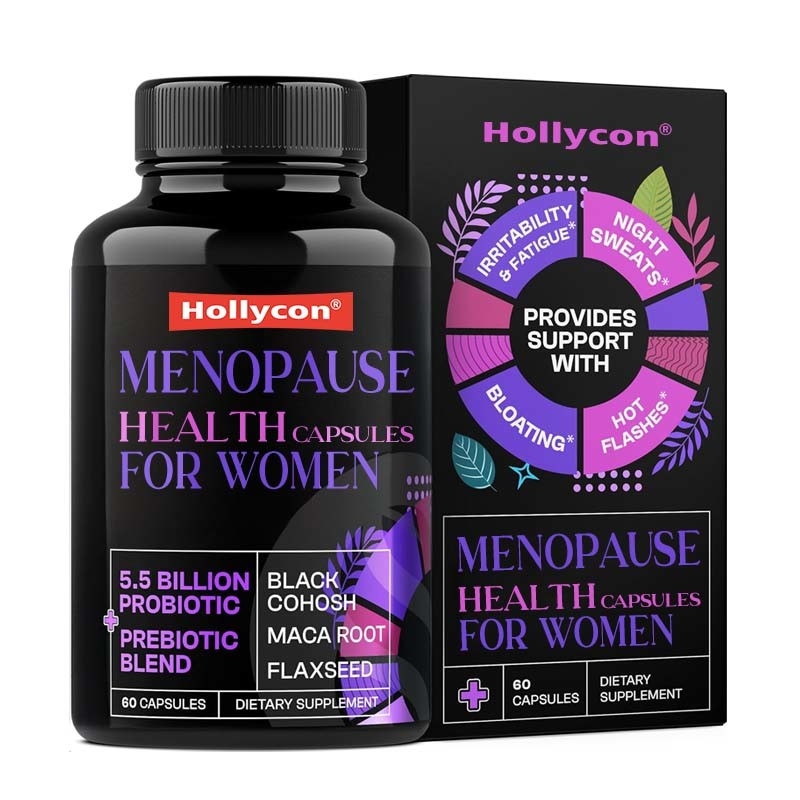 OEM& ODM Hormonal Denge Kadınlar için Bağırsak Sağlığı Menopoz Teselli Sağlık Kapsülleri