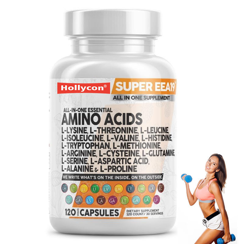 OEM Destek Arginine Takviyesi Yetişkin Amino Asitleri için L-Arginine Kapsülleri Kapsülleri