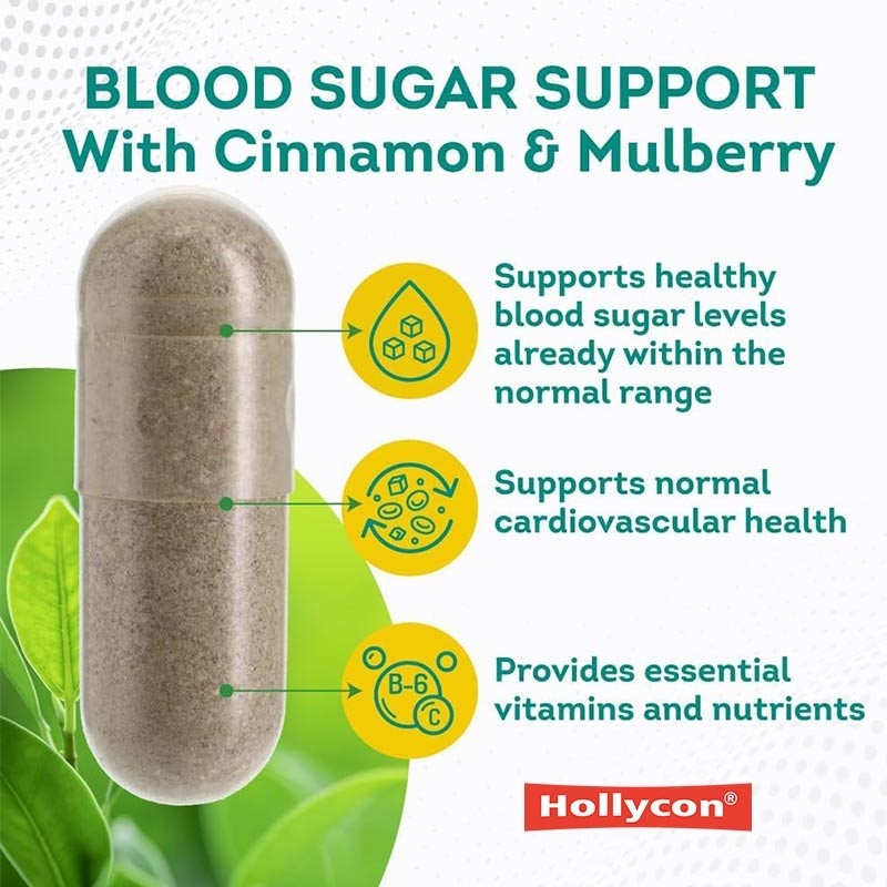 OEM Normal Kan Şekeri Destek Takviyesi Tarçın Acı Melon Çilek Çinko Biotin Vitamin Bitkisel Takviye