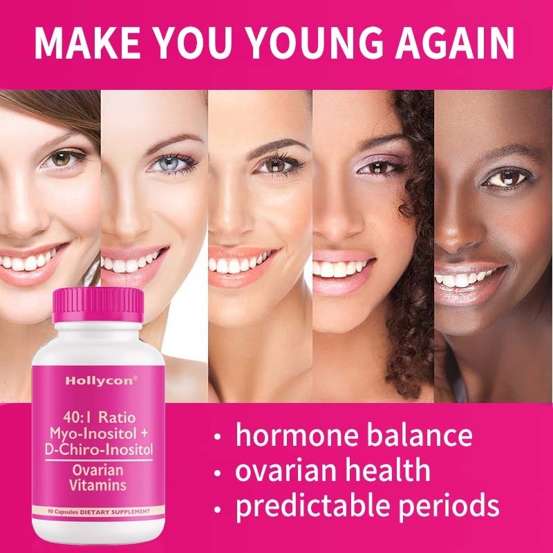 OEM Yumurta Destek Vitaminler Kadınlar için Hormon Denge Yumurta Vitaminleri Kapsüller