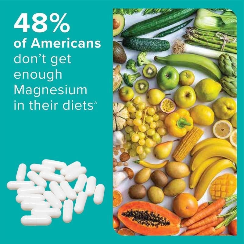 OEM Yüksek emilim Kemik Kas Sağlığı Yetişkinler için Diyet Magnezyum Magnezyum Kapsülleri