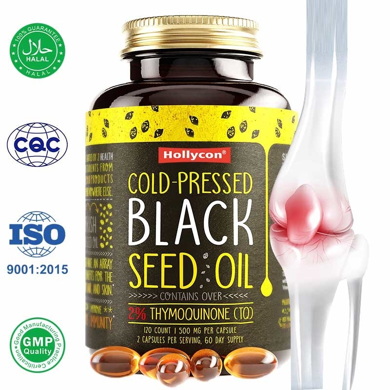 Siyah Kumin Tohumu Yağı Immün desteği için 1000mg Siyah Kumin Tohumu Yağı Softgels