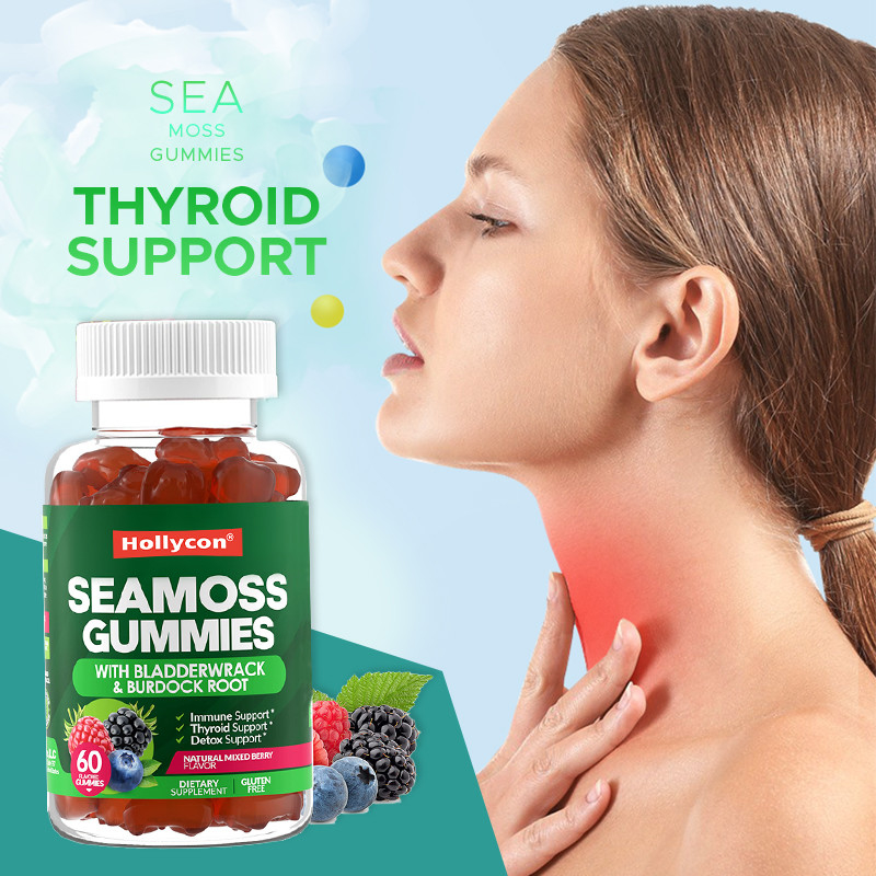 İrlanda Denizi Moose Gummies 1000mg Mesane Yıkımı Denizi Moose Gummies Digestif Destek için