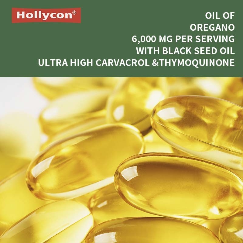 Organik Oregano Yağı Softgels 6000mg Oregano Yağı Softgels Bağışıklık Destek için