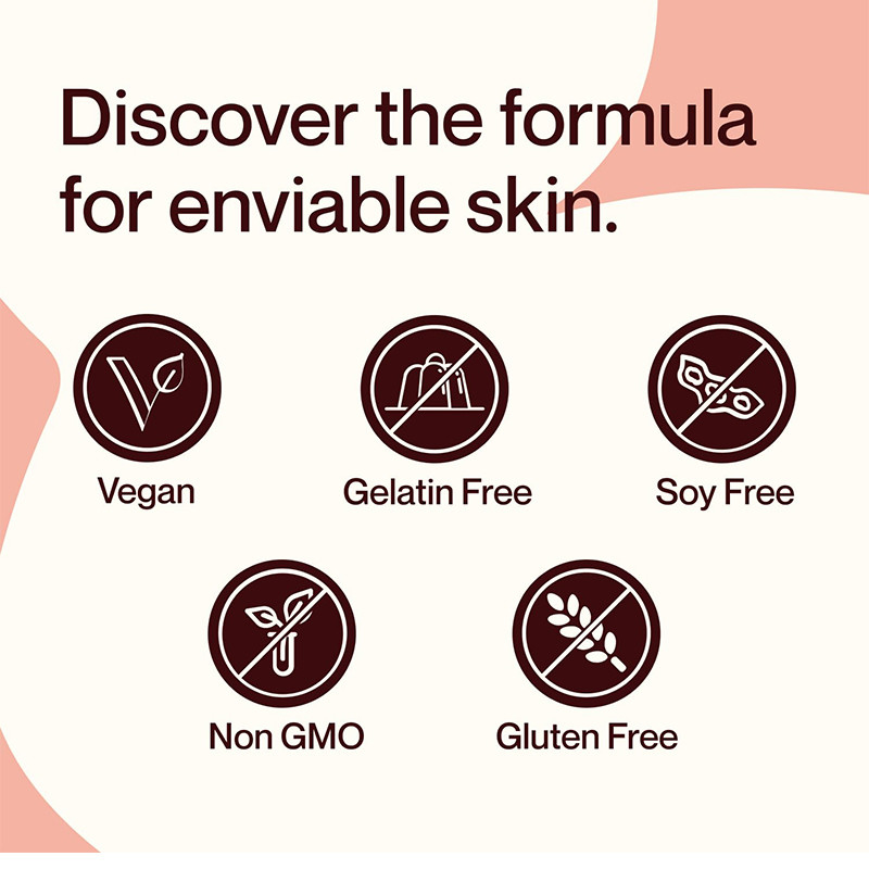 Cilt Retinol Biotinli Sakızlar Parlak Cilt Saç ve Tırnaklar Yaşlanmaya Karşı