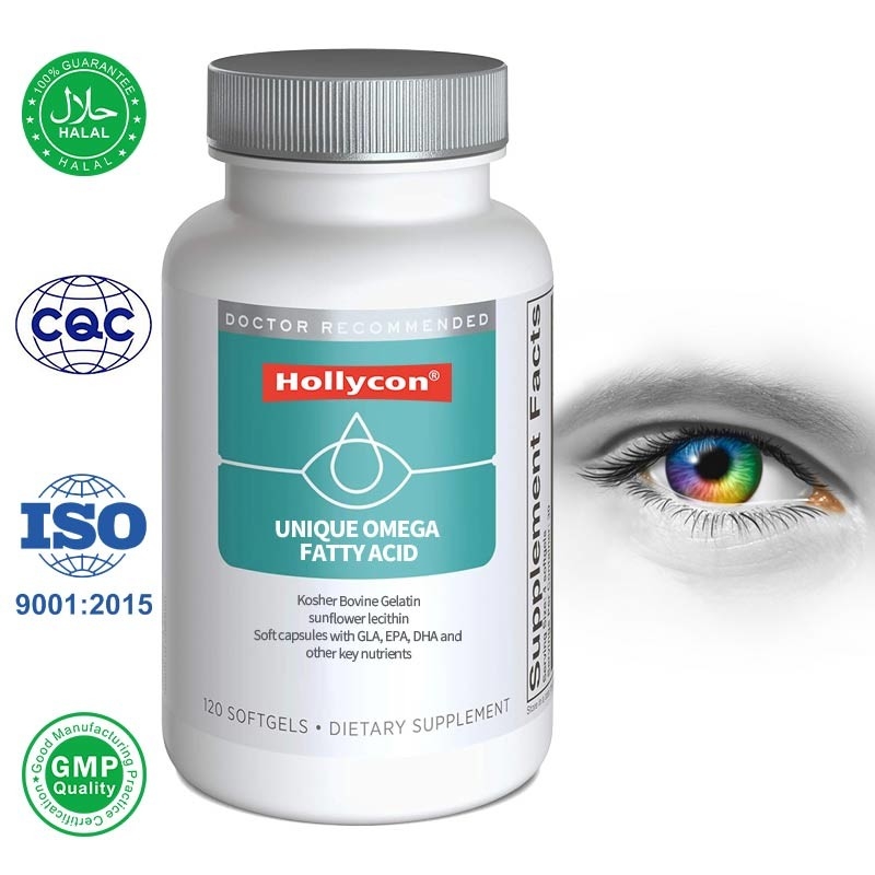 OEM Fabrikası Üretim Özel Omega Yağ Asitleri Kuru Göz Tıkanması için Softgels