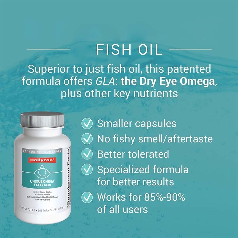 OEM Fabrikası Üretim Özel Omega Yağ Asitleri Kuru Göz Tıkanması için Softgels
