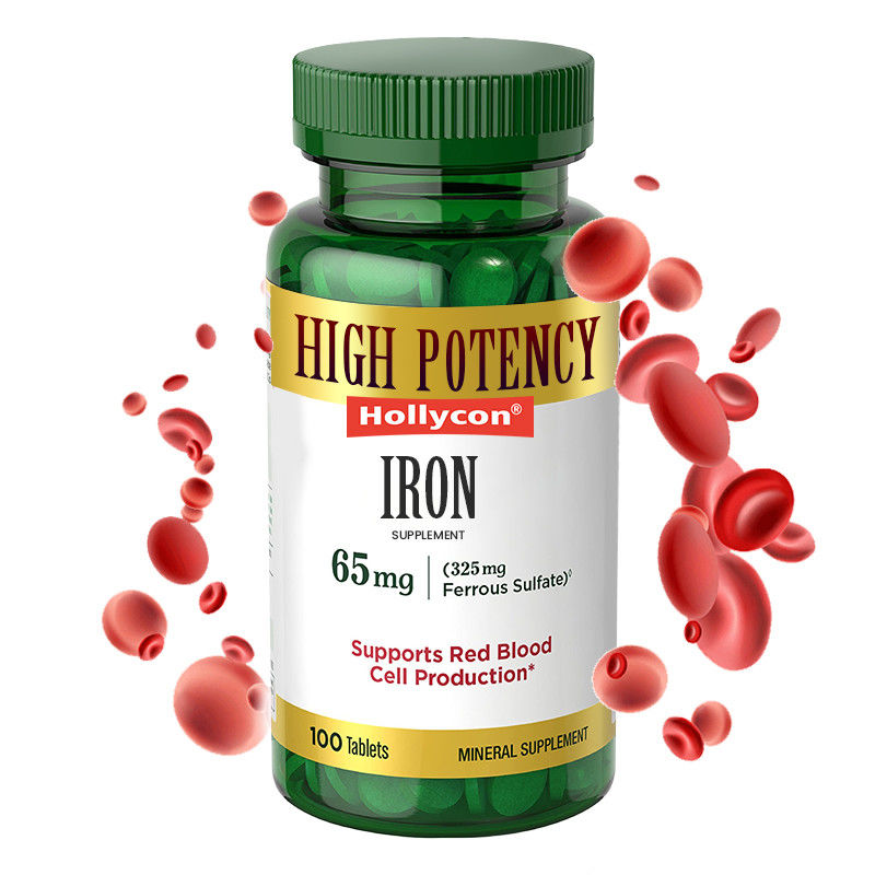 Hücresel Enerji Destek için Demir Tabletler Kırmızı Kan Hücreleri Üretimi İçin Demir Tabletler