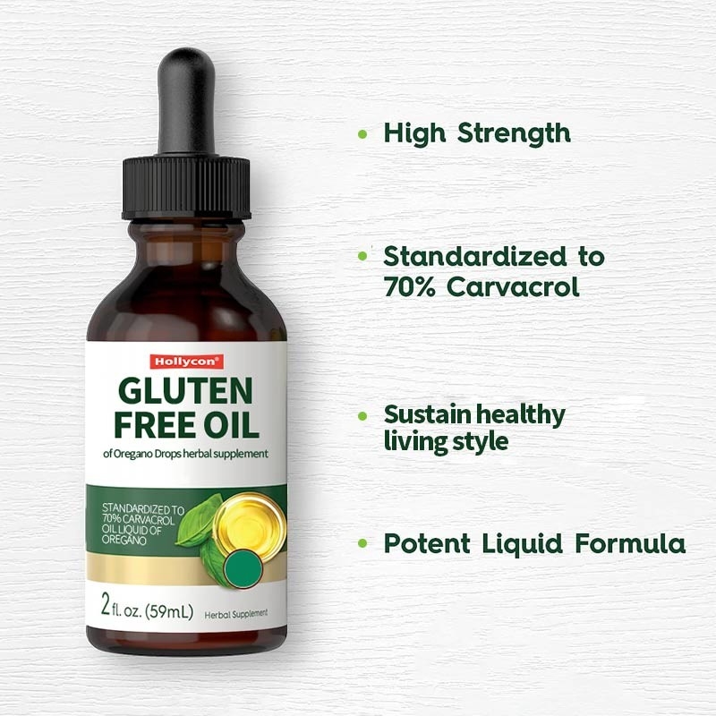 Sağlıklı Yaşam Tarzı İçin Glutensiz Oregano Yağı İçecek Ekleri