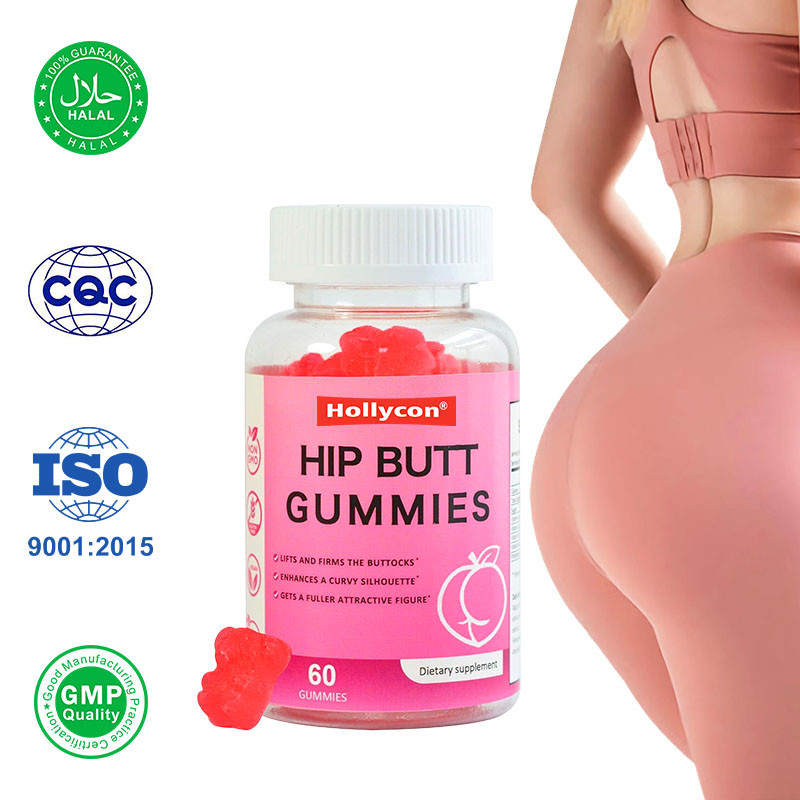 OEM Kadınlar için Hip Butt Gummies Butt Lift için Butt Enhancing Supplement