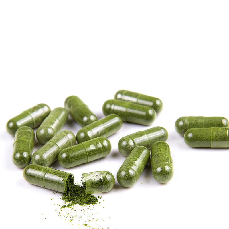 Moringa Tozu Kapsülleri 6000mg Moringa Oleifera Eklem Destek için Özel Karışım
