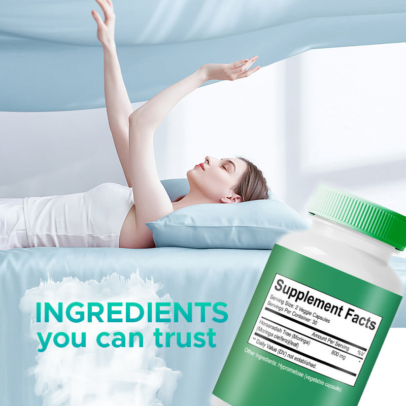 Sağlıklı Enerji Seviyelerini Desteklemek İçin Moringa Tozu Kapsülleri Moringa Tozu Kapsülleri