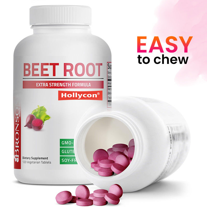 Yüksek tansiyon için pancar kökü tabletleri 500mg organik pancar kökü özü