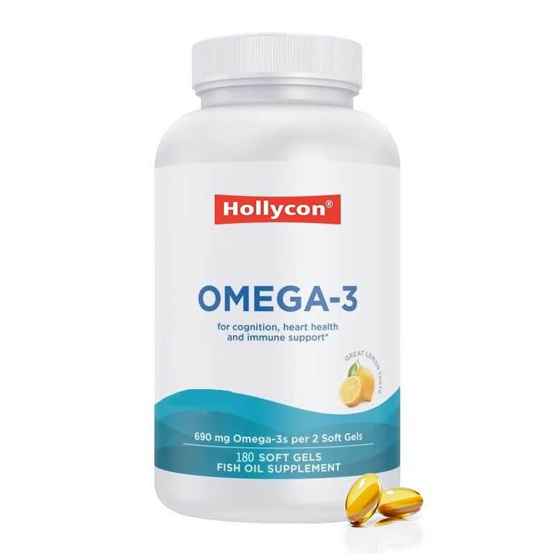 Omega-3 Yumuşak Geller EPA & DHA Bağışıklık Desteği Beyin ve Kalp Sağlığı