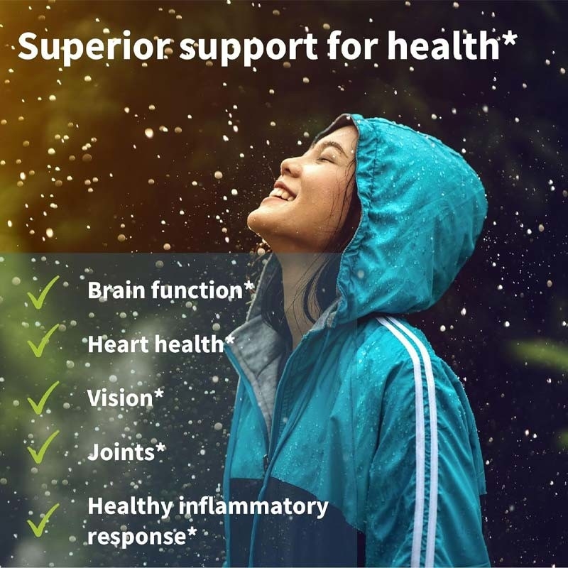 Trigliserit Omega 3 Yabani Balık Yağı Beyin Fonksiyonu Kalp Göz Ve Cilt Sağlığı