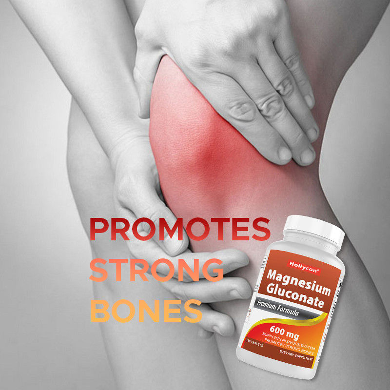 Magnezyum Glisinat Tabletleri Güçlü Kemikler İçin 35mg Magnezyum Tabletleri Sinir Sistemi İçin