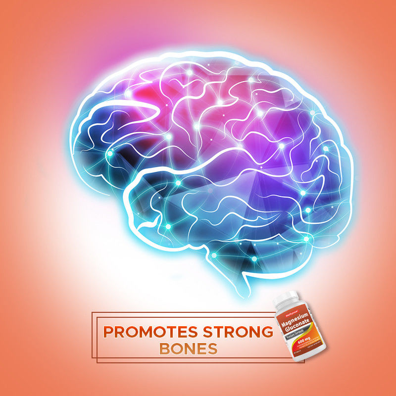 Magnezyum Glisinat Tabletleri Güçlü Kemikler İçin 35mg Magnezyum Tabletleri Sinir Sistemi İçin