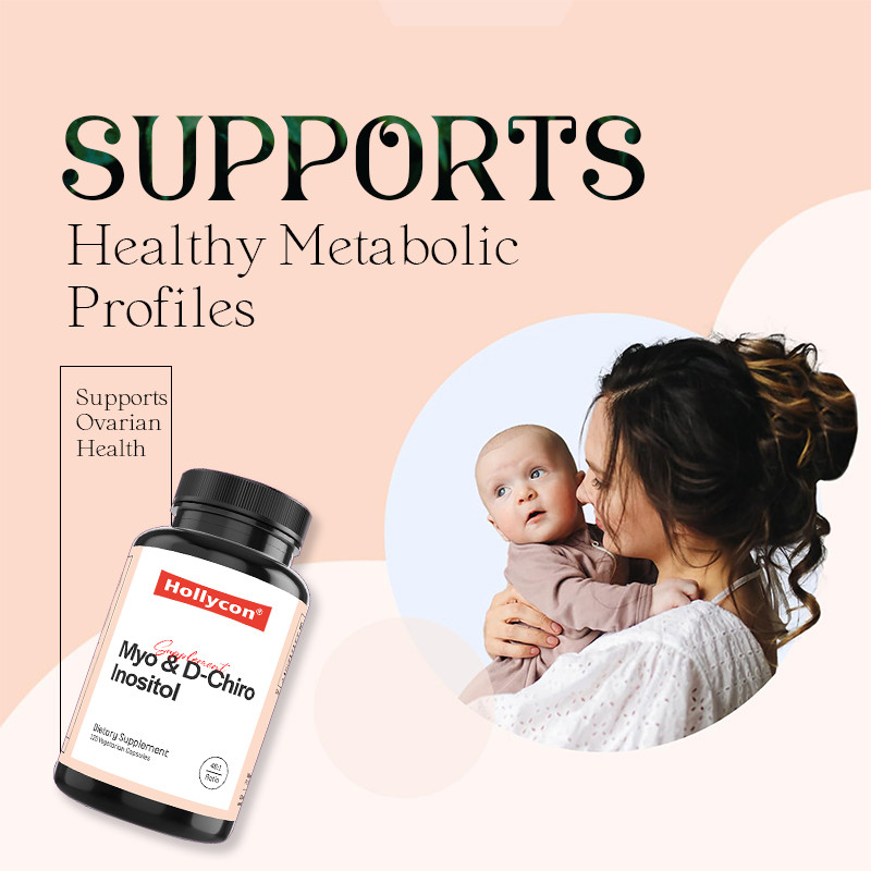 Hormonal Denge İçin Inositol Takviyesi Myo-Inositol ve D-Chiro Inositol Kapsülleri