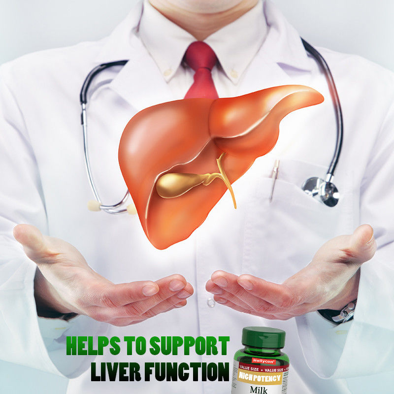 Karaciğer fonksiyonunu desteklemek için OEM Süt Thistle Softgels 1000mg Süt Thistle Softgels