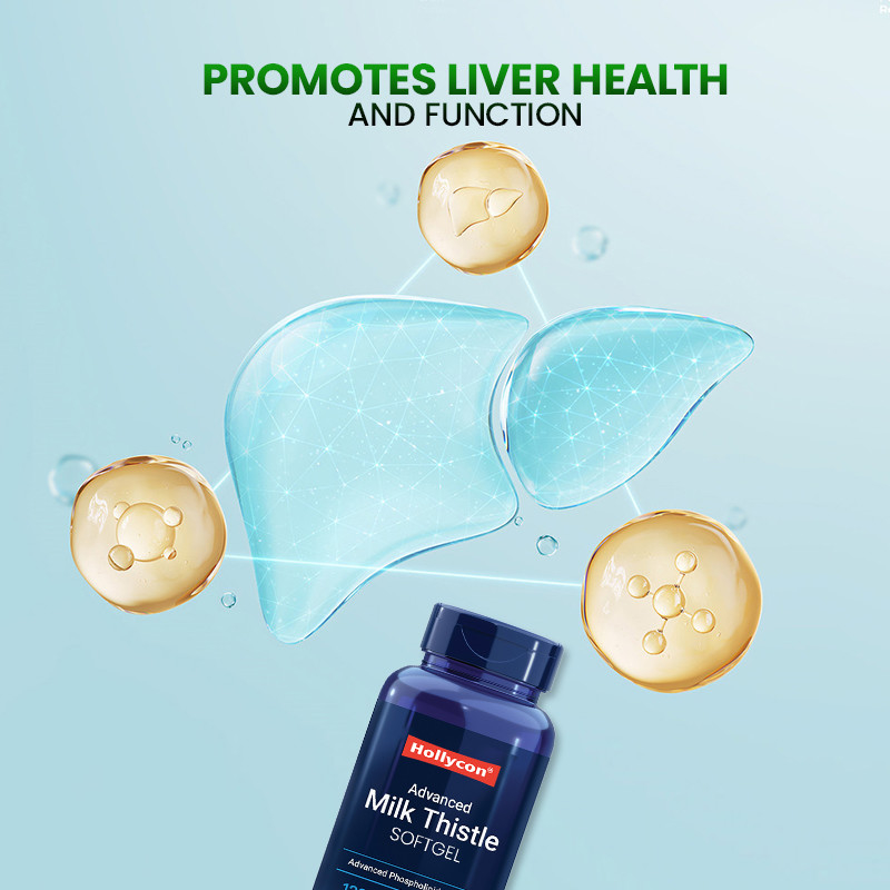 Karaciğer Sağlığını Artırmak İçin Süt Karınca Takviyesi Doğal Detox İçin Süt Karınca Softgels