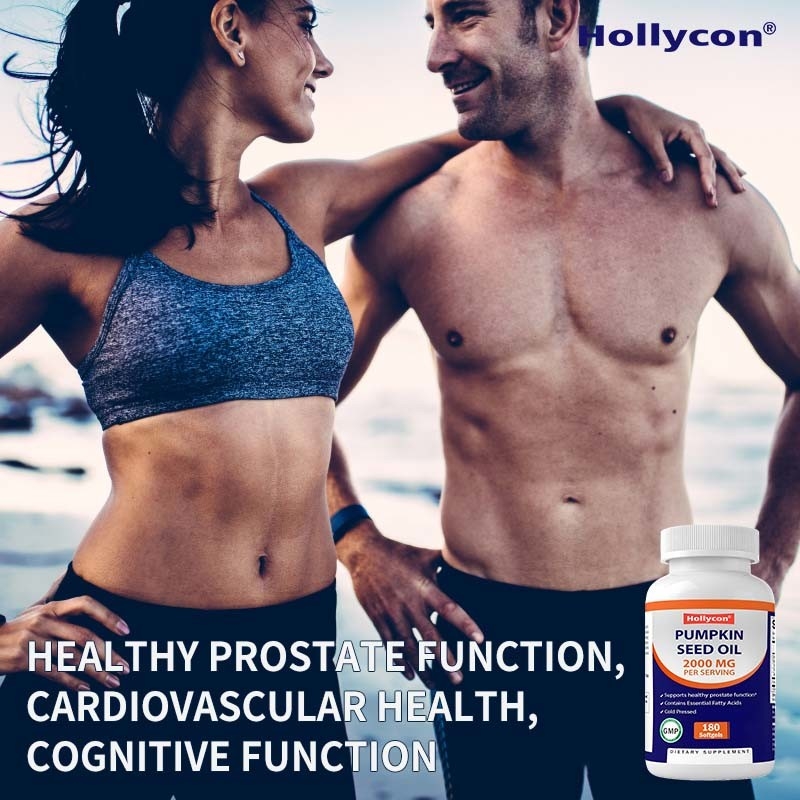 OEM Balkabağı Tohumu Yağı Kafatası Sağlığını Artırmak İçin Softgels 2000 mg Balkabağı Tohumu Yağı