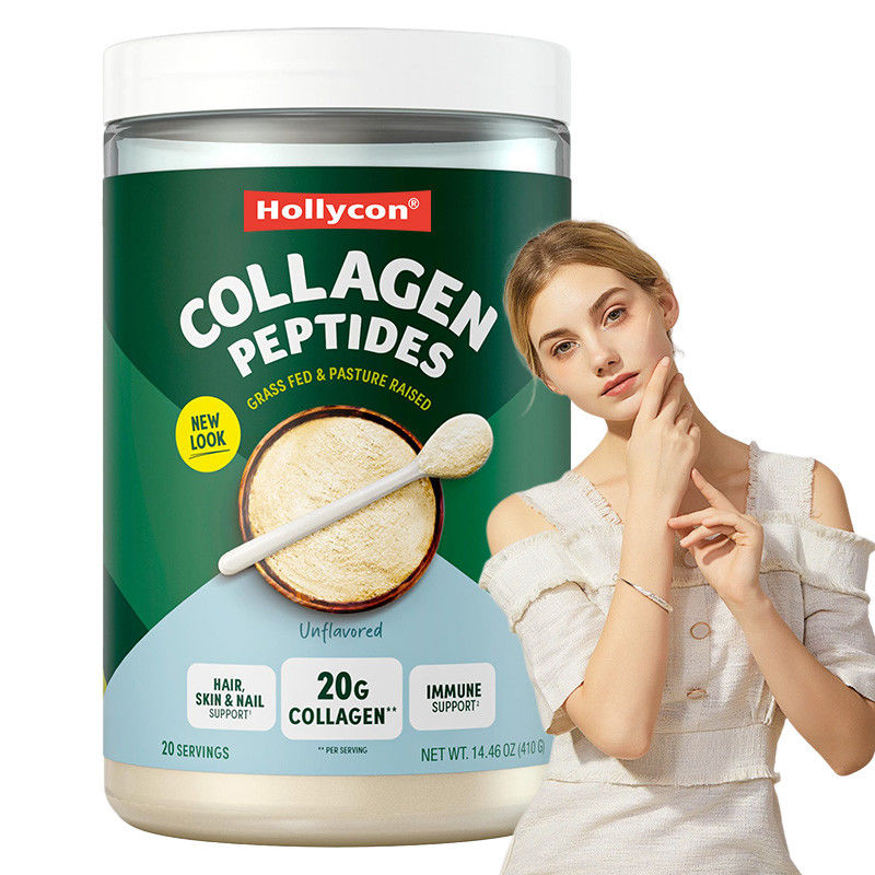 Saç Destek için Kolajen Tozu 20g Kolajen Peptidler Bağışıklık Destek için Protein Tozu