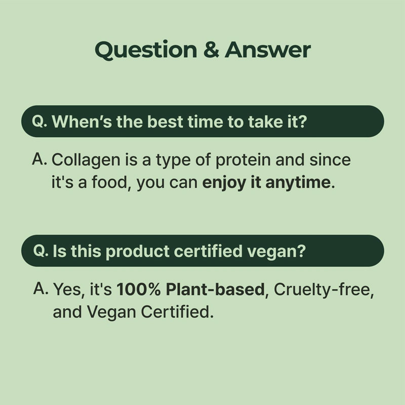 Sağlıklı kemikleri desteklemek için 400 IU D3 vitamini olan vegan kolajen jöle çubukları