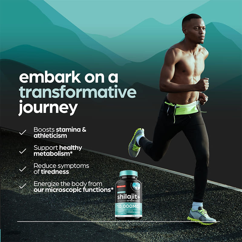 OEM Temiz Himalaya Shilajit 10000mg Organik Shilajit Kapsülleri Bağışıklık Desteği İçin