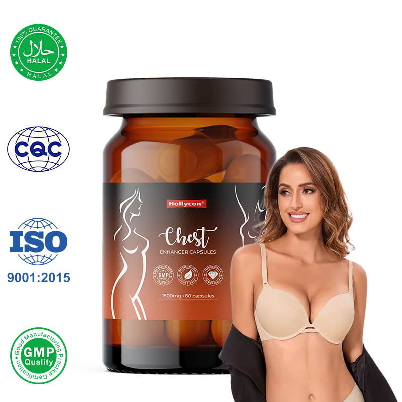 Göğüs kaldırma ve büyütme takviyeleri fabrika özel marka kadın hormon dengesi için göğüs büyütme kapsülleri
