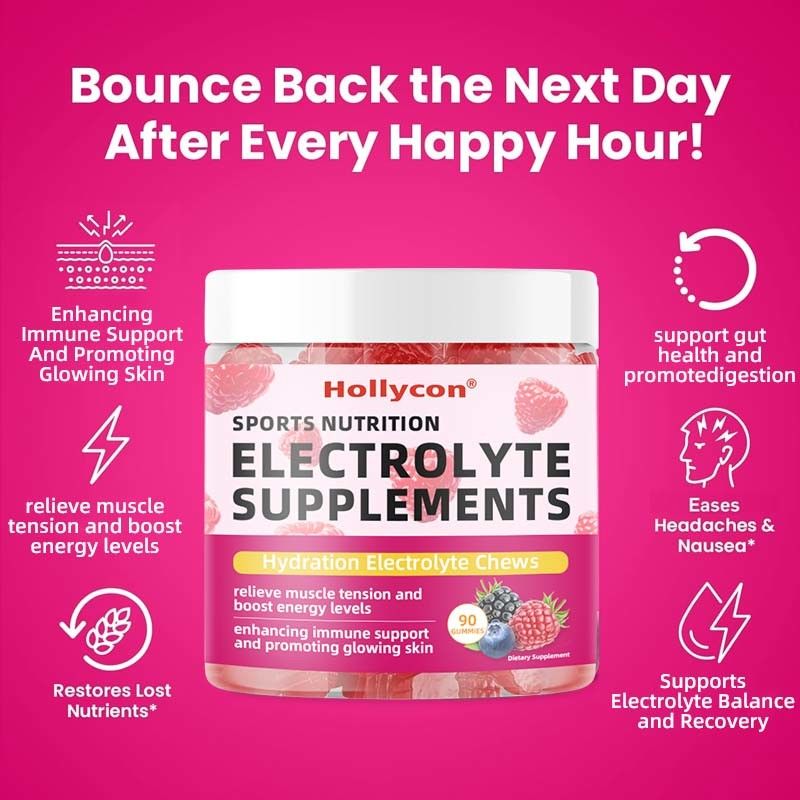 OEM Mutlu Saat Yardım Sakız Takviyesi Oyun Öncesi Parti Hidrasyon Elektrolitler Alkol DHM Süt Kirpi Sakız İçtikten Sonra