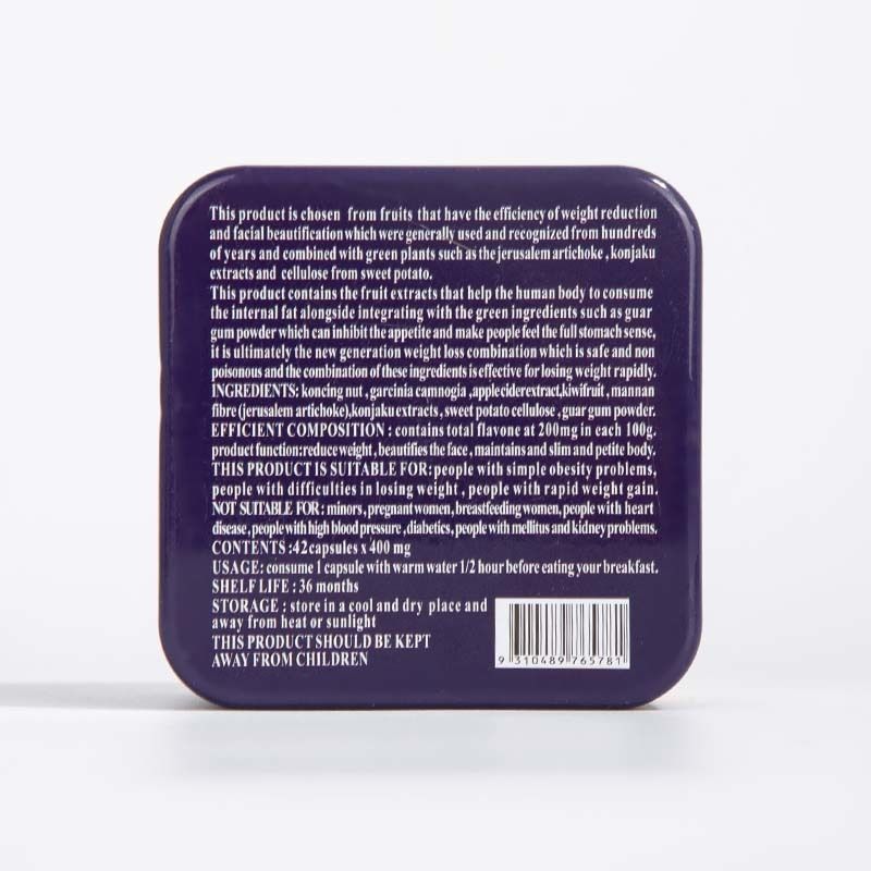 İştah Kontrolü ve Zayıflama Vücut ve Yağ Yakım Desteği için Toptan Bitkisel Takviyeler Kilo Verme Zayıflama Kapsülleri