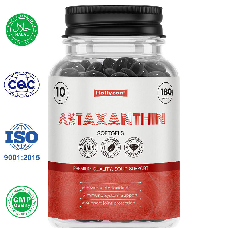 Astaxanthin Softgels Private Labeling Natural Astaxanthin Supplement for Adult Support Joint protection Immune System Support 