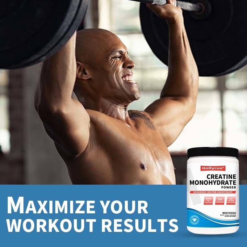 OEM Mikronize Kreatin Monohidrat Kreatin Takviyesi 5000mg Beden geliştirme Spor Beslenme Kreatin Monohidrat Tozu