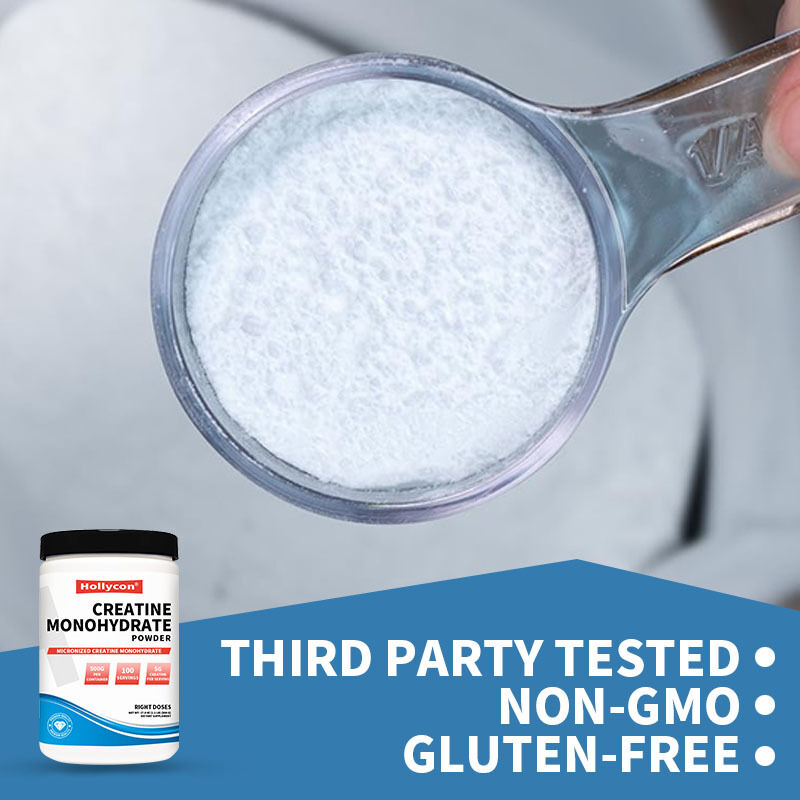 OEM Mikronize Kreatin Monohidrat Kreatin Takviyesi 5000mg Beden geliştirme Spor Beslenme Kreatin Monohidrat Tozu