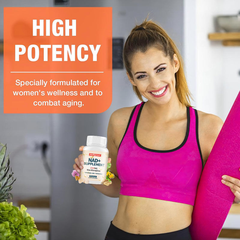 OEM 2000MG Lipozomal NAD+ Kadınlar İçin Maksimum Emilim NAD Plus Menopoz Bilişsel Netlik Enerji NAD + Takviyesi